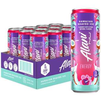 Alani Nu Energy Drink Hawaiian Shaved Ice (12 fl oz)