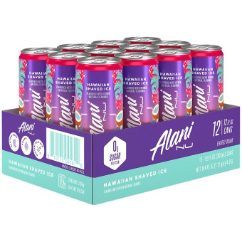 Alani Nu Energy Drink Hawaiian Shaved Ice (12 fl oz)