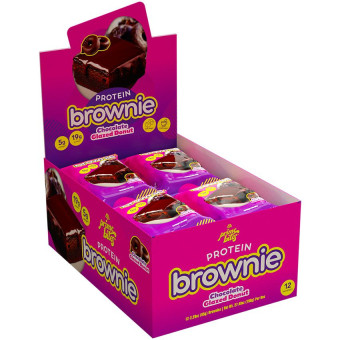 PrimeBites Protein Brownies Glazed Chocolate Donut (1 brownie)
