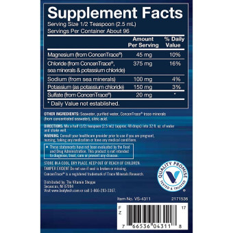 Liquid Electrolytes Unflavored 8 fl oz (96 serv)