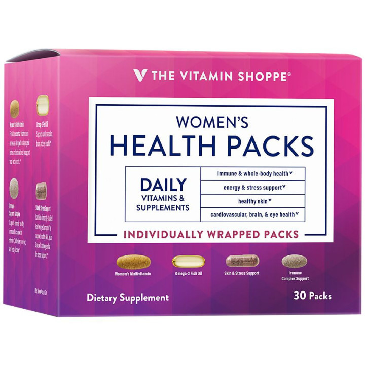 Women's Health Daily Vitamins & Supplements (30 packs)