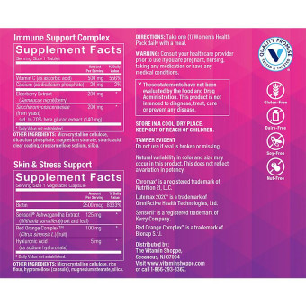 Women's Health Daily Vitamins & Supplements (30 packs)