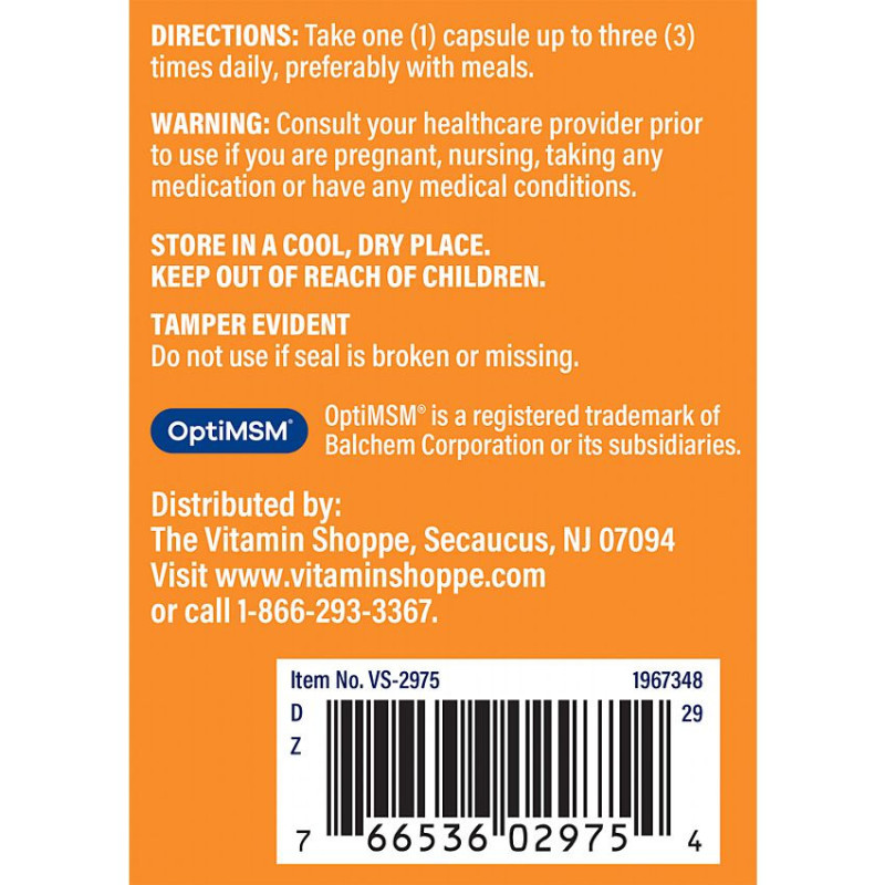 MSM 1000 mg (120 cap)