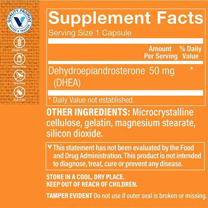 DHEA 50 mg (120 cap)