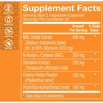 Liver Cleanse Antioxidant (60 veg cap)