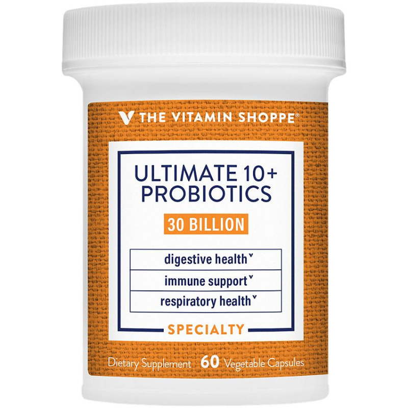 Ultimate 10+ Probióticos 30 Billones (60 veg cap)