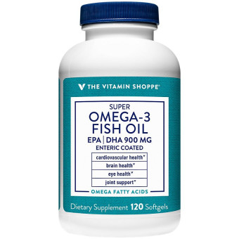 Super Omega-3 Fish Oil EPA DHA 900 mg Enteric Coated (120 soft)