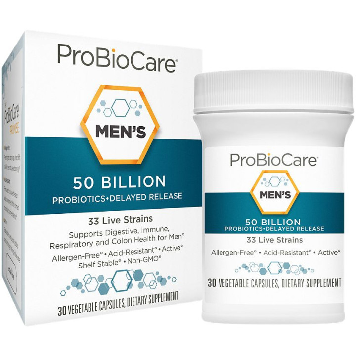 Probiocare Probiotic for Men 50 Billion (30 Veg Cap)