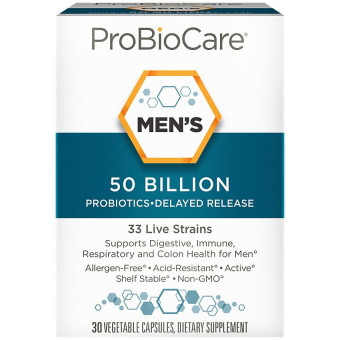 Probiocare Probiotic for Men 50 Billion (30 Veg Cap)