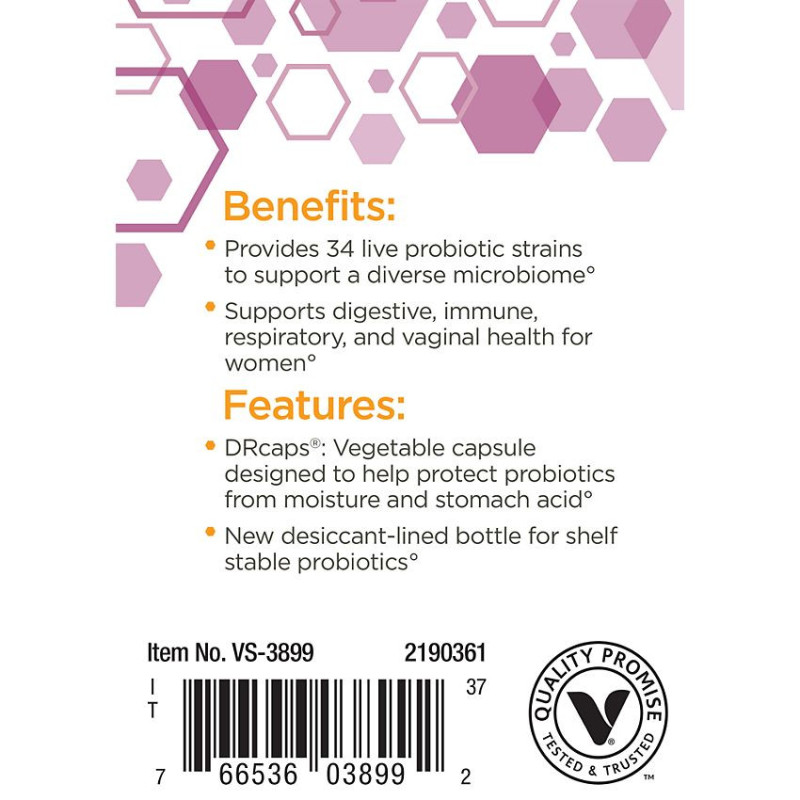 Probiocare Probiotic for Women 50 Billion (30 veg cap)