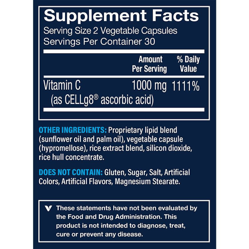 Vthrive Liposomal Vitamin C 1000 mg (60 veg cap)