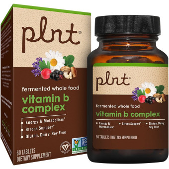 Pnt Fermented Whole Food Vitamin B Complex (60 tab)