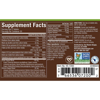 Pnt Fermented Whole Food Vitamin B Complex (60 tab)