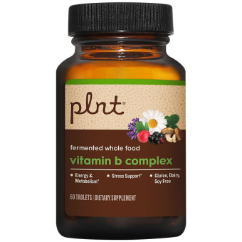 Pnt Fermented Whole Food Vitamin B Complex (60 tab)