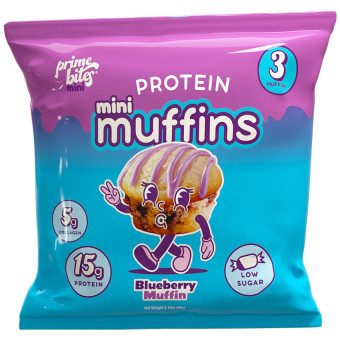 PrimeBites Protein Mini Muffin Blueberry (1 pack)