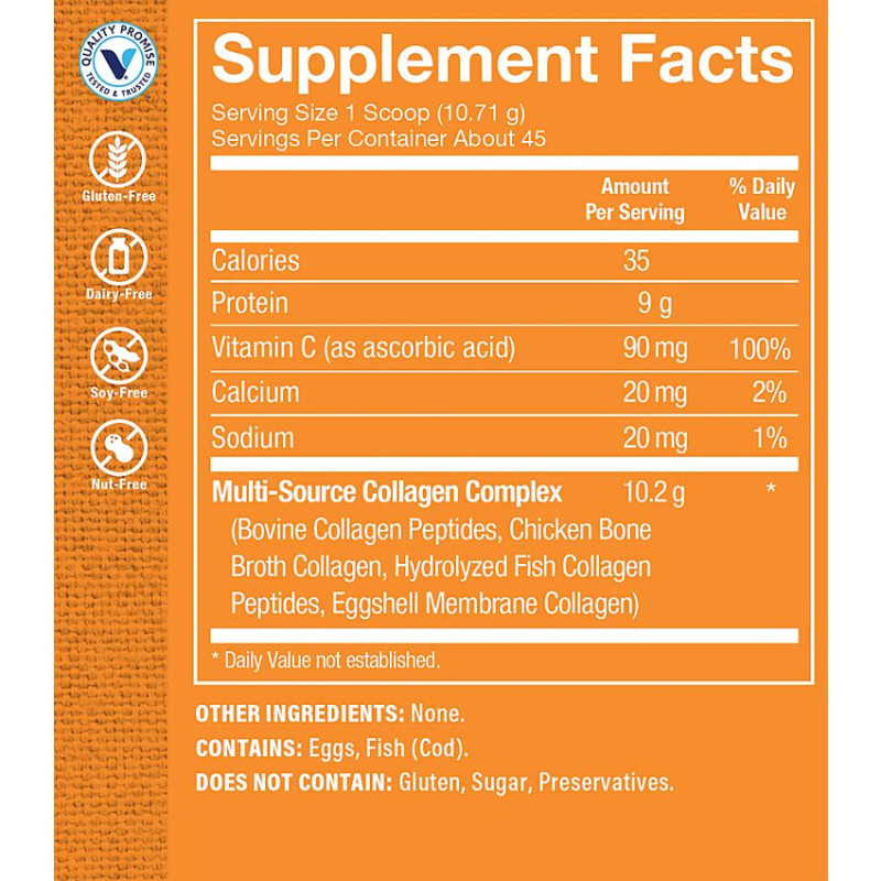 Multi-source Collagen 482g (45 serv)