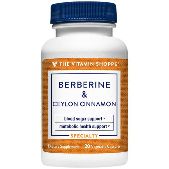 Berberine & Ceylon Cinnamon (120 veg cap)