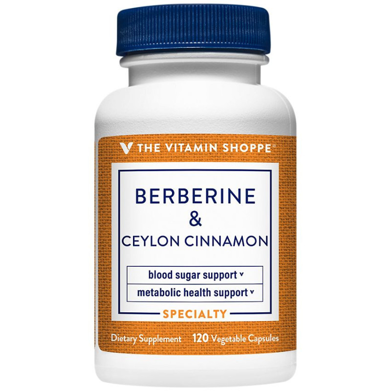 Berberine & Ceylon Cinnamon (120 veg cap)