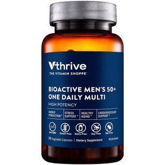 One Daily Bioactive Multivitamin for Men 50+ (30 veg cap)