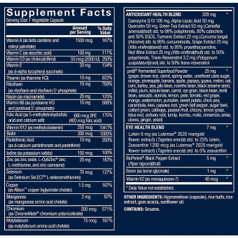 One Daily Bioactive Multivitamin for Men 50+ (30 veg cap)