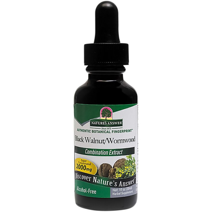 Black Walnut & Wormwood Extract 2000 mg (1 fl oz)