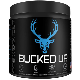Bucked Up Pre-Workout Blue Raz (30 serv)