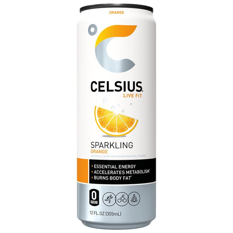 Celsius Sparkling Orange (12 fl oz)