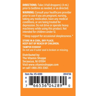 Liquid Melatonin 1 mg Raspberry (2 fl. oz)
