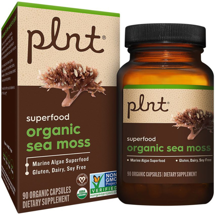 Plnt Organic Sea Moss 900 mg (90 cap)