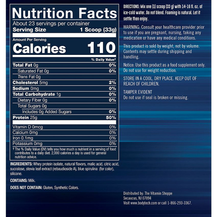 Clear Whey Isolate Arctic Frost (23 serv)