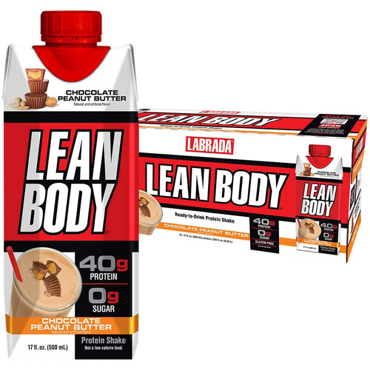 Lean Body RTD Chocolate Peanut Butter 40 g (17 fl oz)
