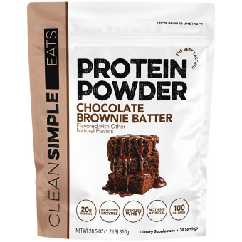 Clean Simple Eats Protein Powder Brownie Batter (30 serv)