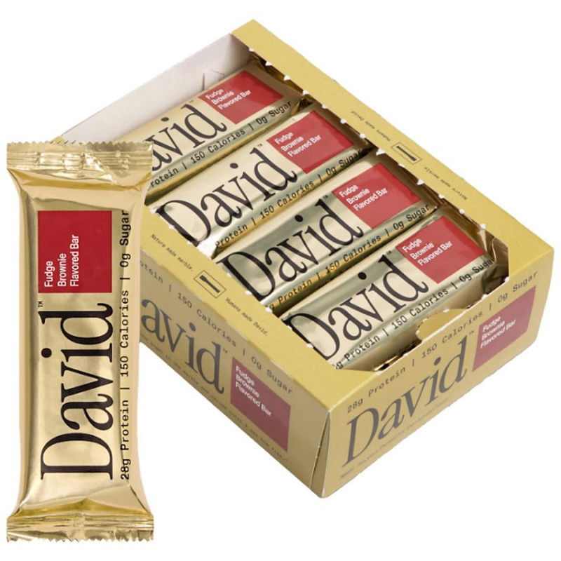 David Protein Bar Fudge Brownie (1 bar)