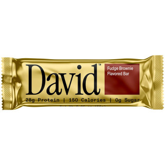David Protein Bar Fudge Brownie (1 bar)