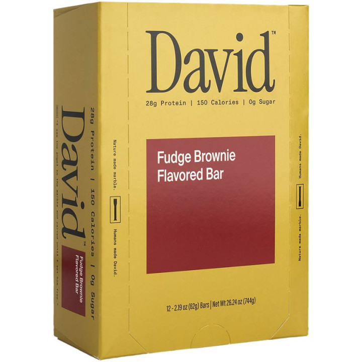 David Protein Bar Fudge Brownie (1 bar)