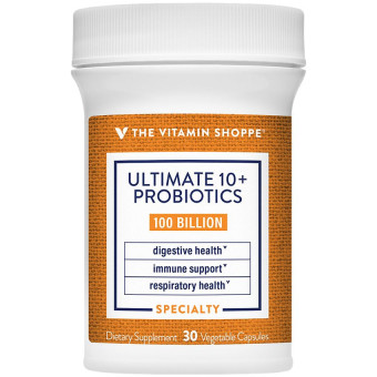 Ultimate 10+ Probióticos 100 Billones (30 veg cap)