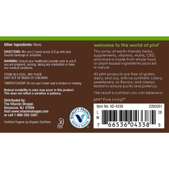 Plnt Organic Sea Moss Powder (30 serv)