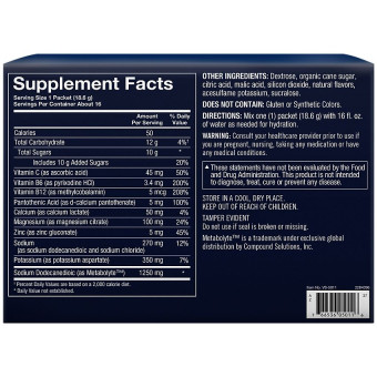 Bodytech Hydra Boost IV Blue Frost (1 Stick pack)