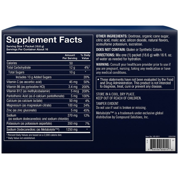 Bodytech Hydra Boost IV Blue Frost (1 Stick pack)