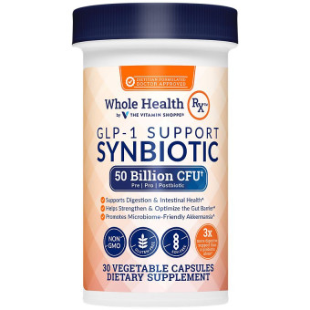 GLP-1 Support Synbiotic Probiotic 50 Billion (30 veg cap)