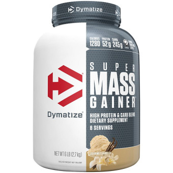 Super Mass Gainer Gourmet Vainilla (8 serv) 6 lb