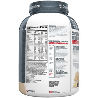 Super Mass Gainer Gourmet Vainilla (8 serv) 6 lb