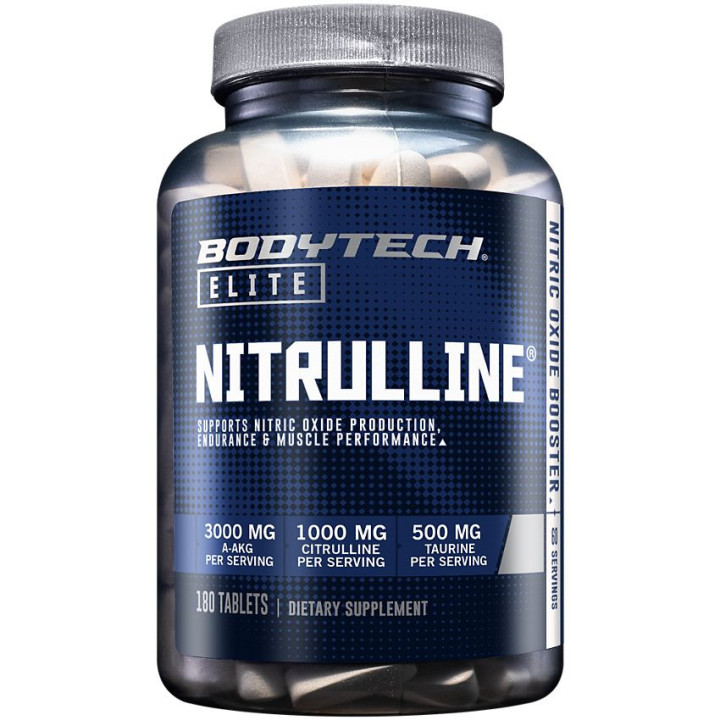 BodyTech Nitrulline  A-AKG 3000 mg (180 Tab)