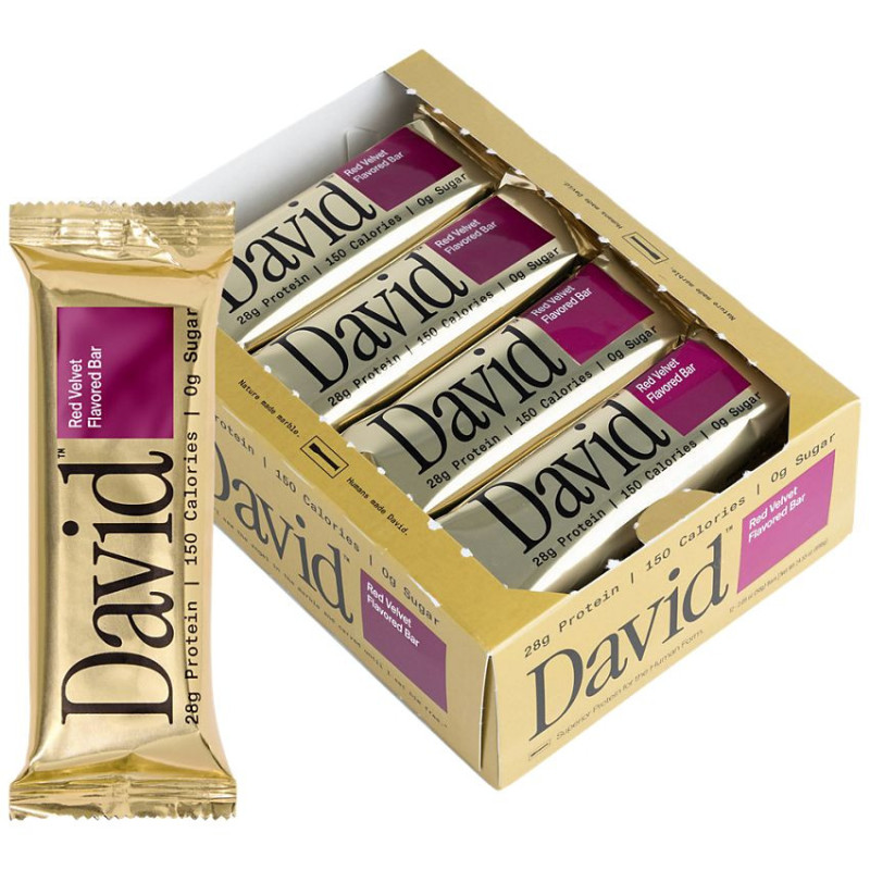 David Protein Bar Red Velvet (1 bar)