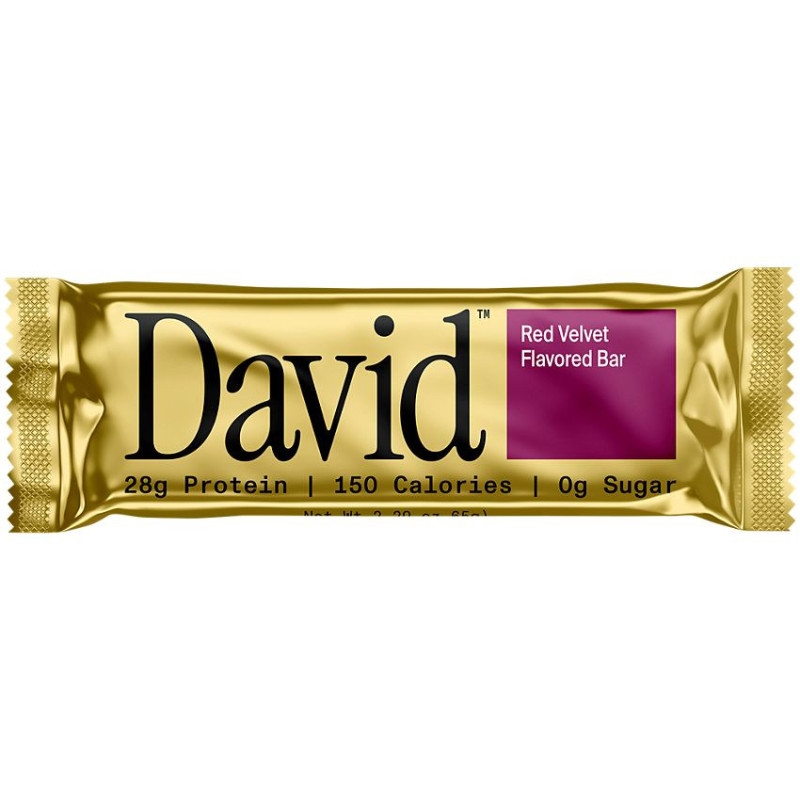 David Protein Bar Red Velvet (1 bar)