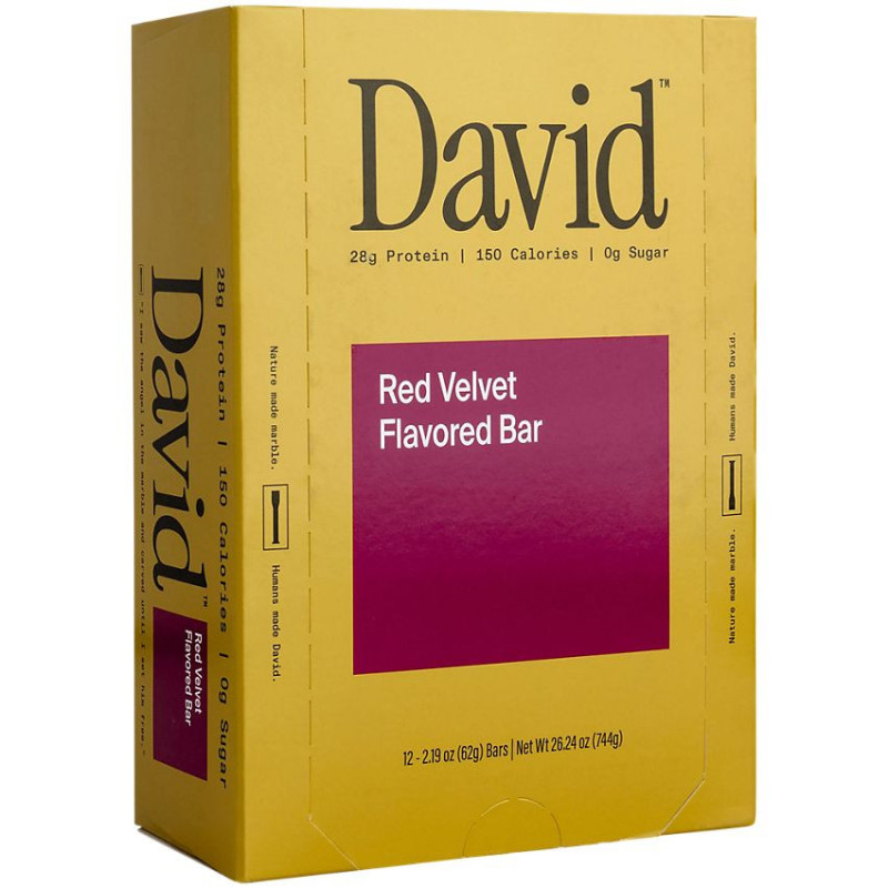 David Protein Bar Red Velvet (1 bar)