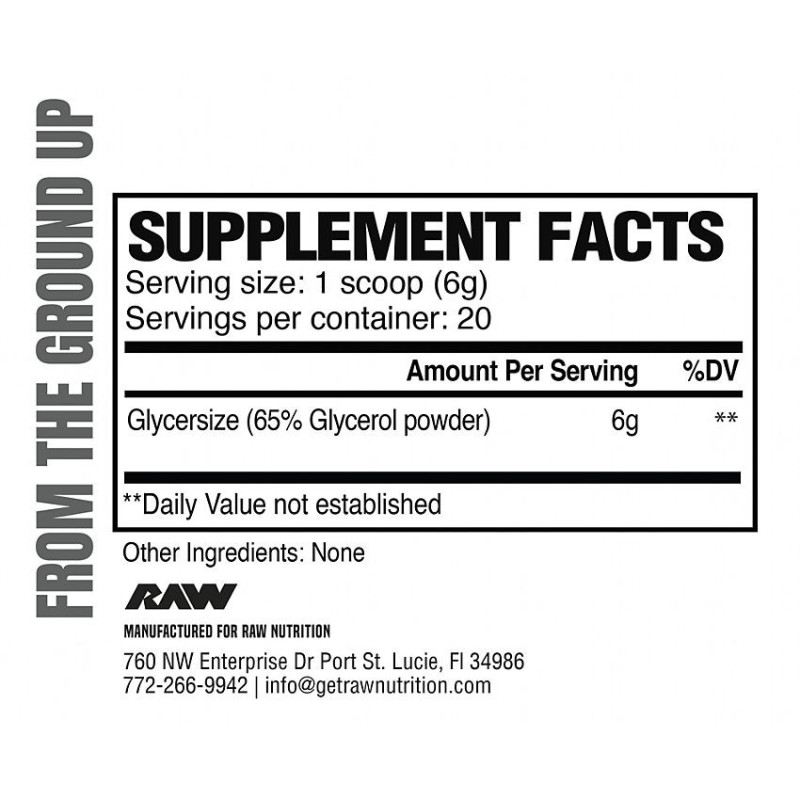 RAW Pump2 Unflavored (20 Serv)
