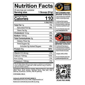 Raw Grass Fed Isolate Protein Vanilla (25 serv)