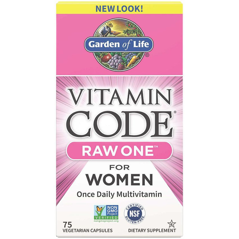 Vitamin Code Multi Raw One Women (75 veg cap)