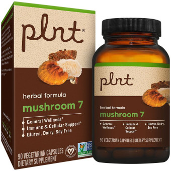 Plnt Mushroom 7 Herbal Formula (90 cap)